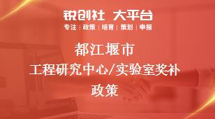 都江堰市工程研究中心/实验室奖补政策