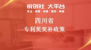 四川省专利奖奖补政策
